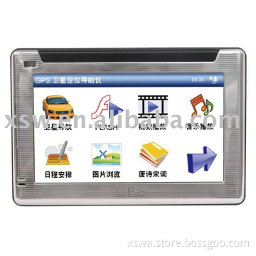 4.3&quot; gps navigator with bluetooth,FM and support AV-IN